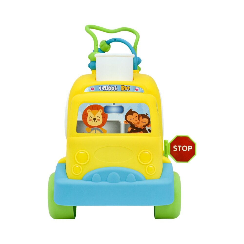 Bus Didáctico de Arrastre con Figuras y Laberinto Baby Mine img #2