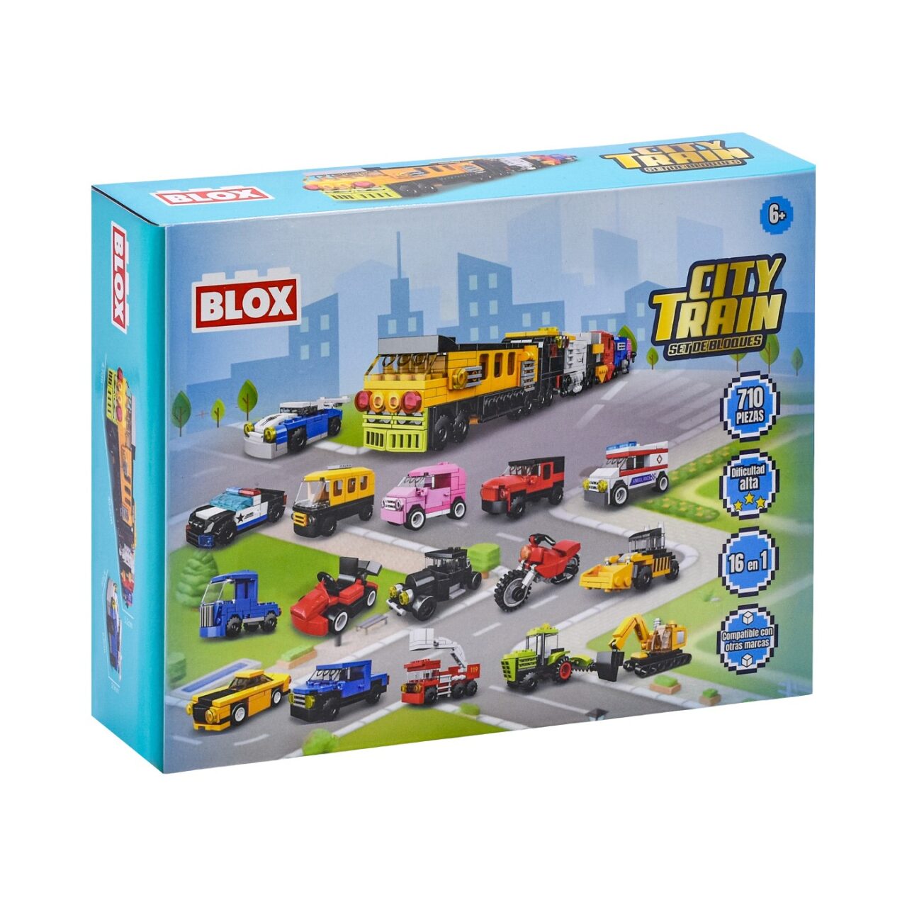 Set de Bloques Tren de Ciudad Blox img #5