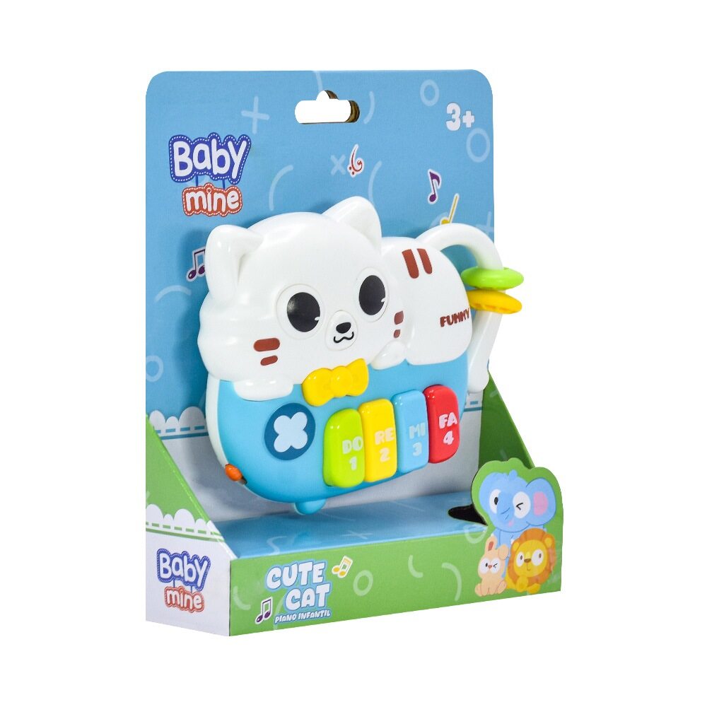Piano Infantil Gatito Musical Baby Mine img #2