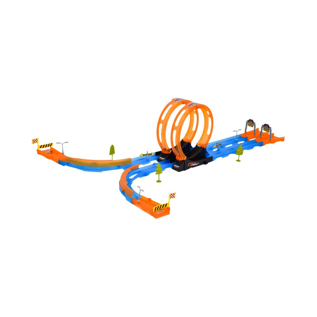 Pista Super Track Doble Giro con 2 Carros Max Racer img #1