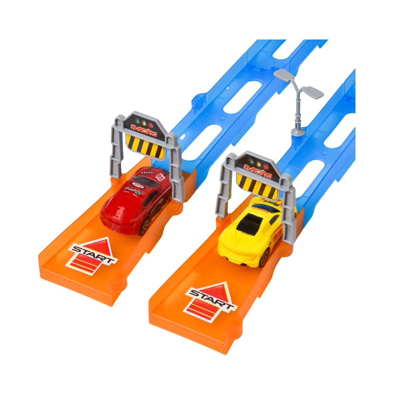 Pista Super Track Doble Giro con 2 Carros Max Racer img #3