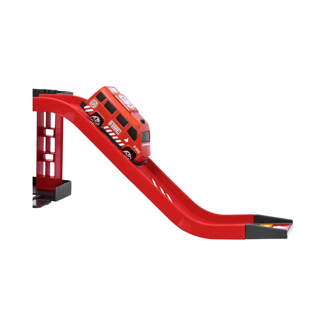 Playset Pista Fire Rescue con Helicóptero Max Racer img #5