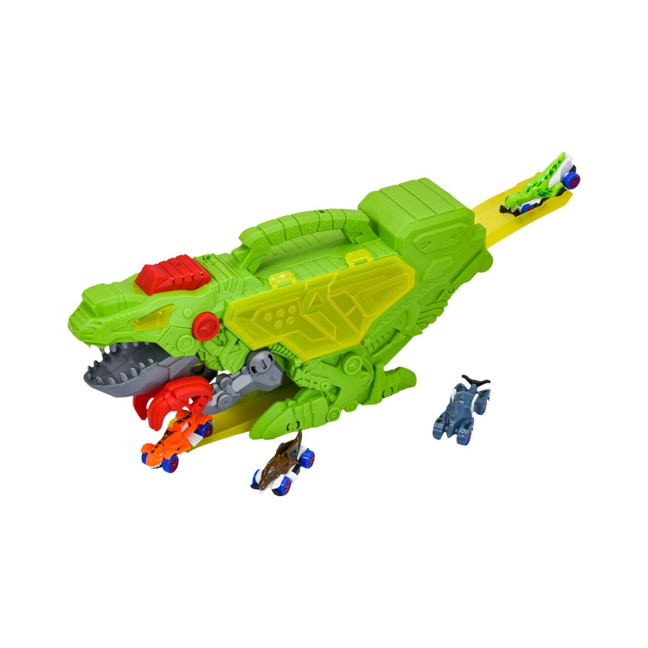 Organizador Dino Launcher con Carros Diecast Dinosaurs img #1
