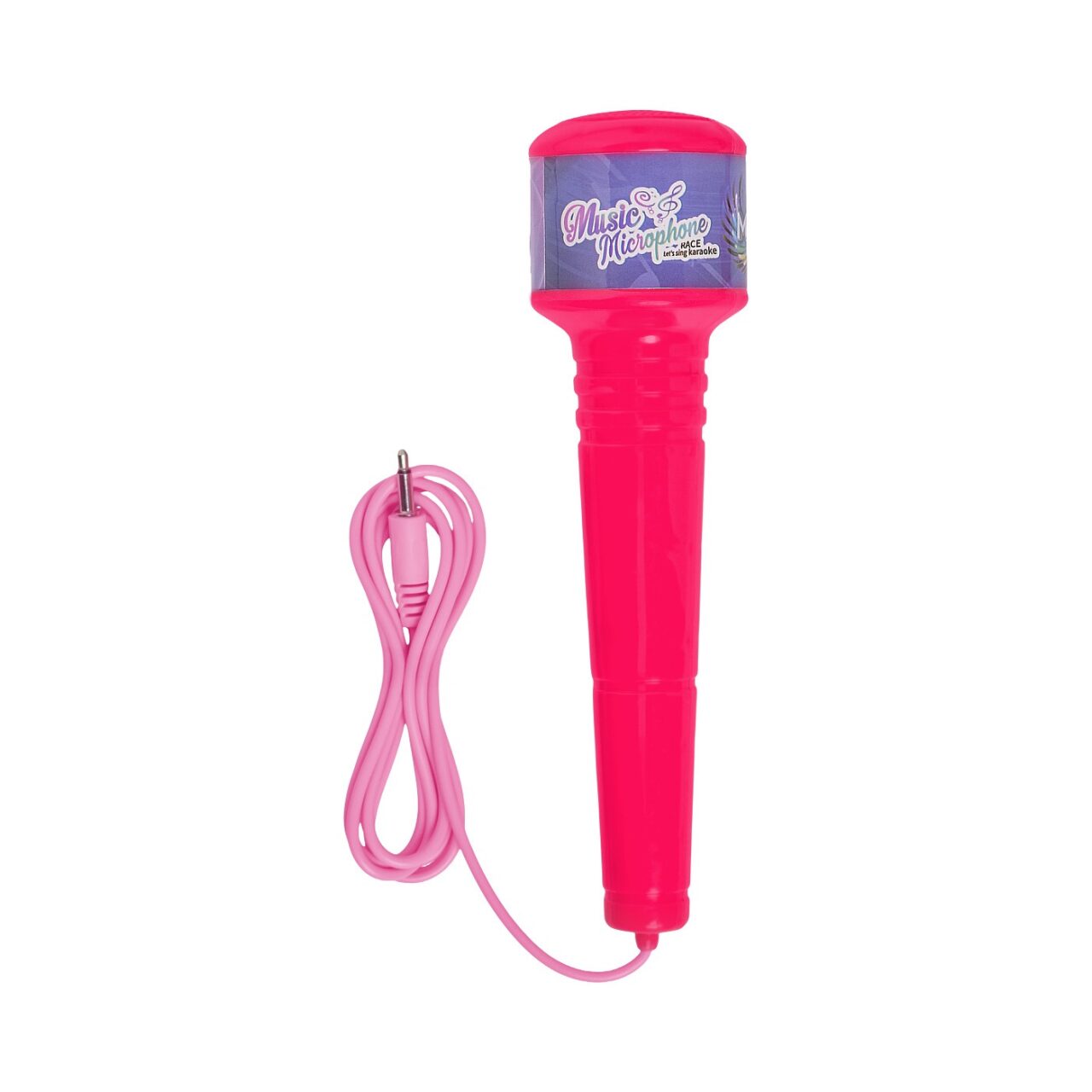Micrófono Karaoke Infantil con Luces Rosa Tech Logic img #2