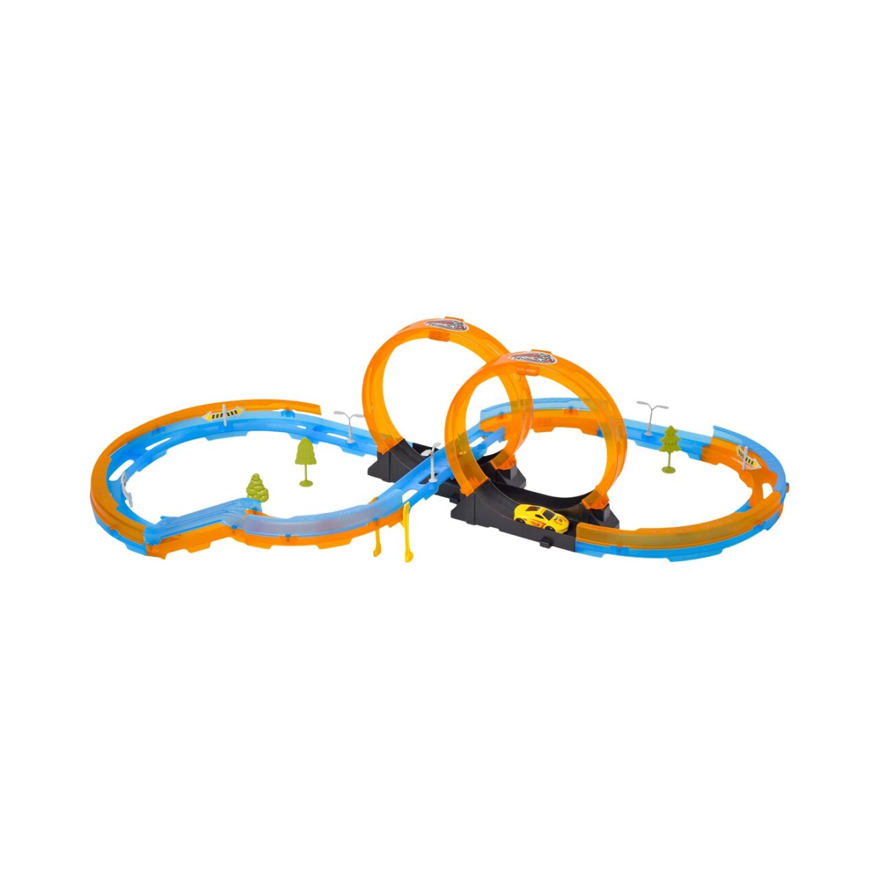 Pista Super Track Doble Giro con 1 Carro Max Racer img #1