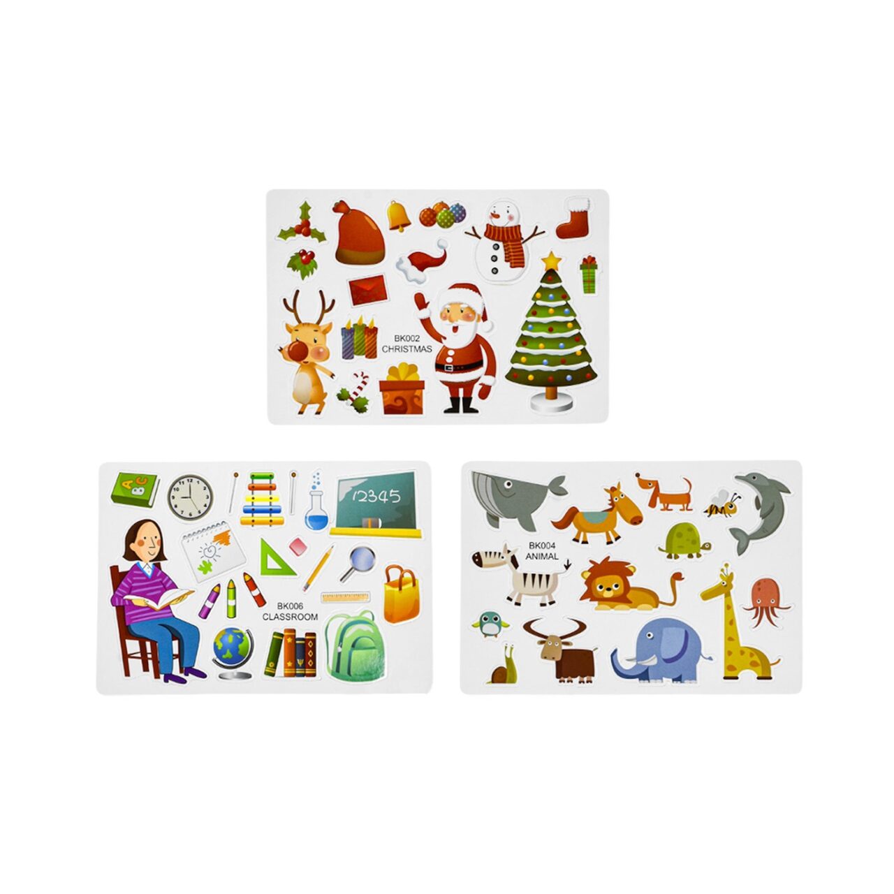Juego de Plantillas y Arte Educativo Escolar Fun For Kids img #3