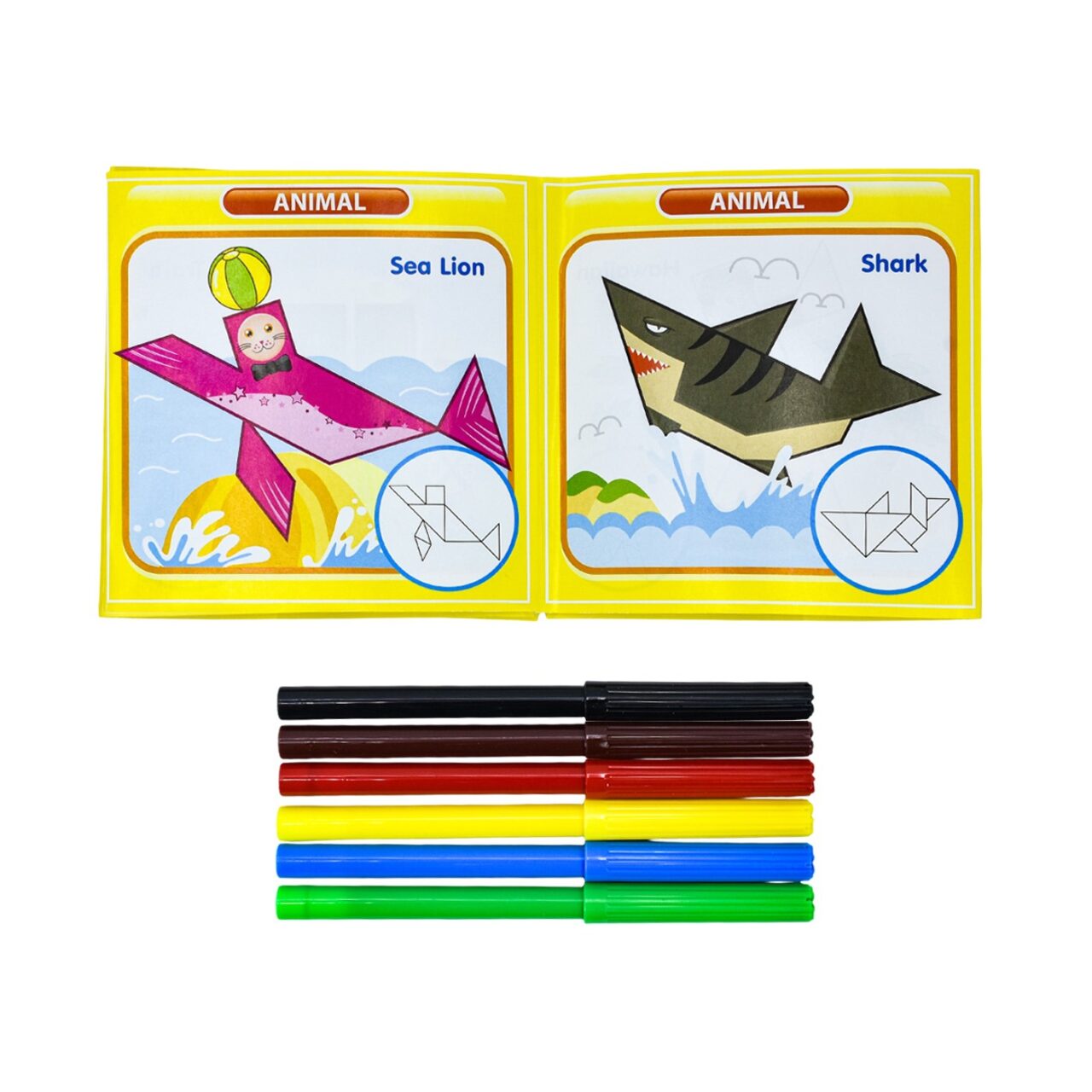 Juego de Plantillas y Arte Educativo Escolar Fun For Kids img #1