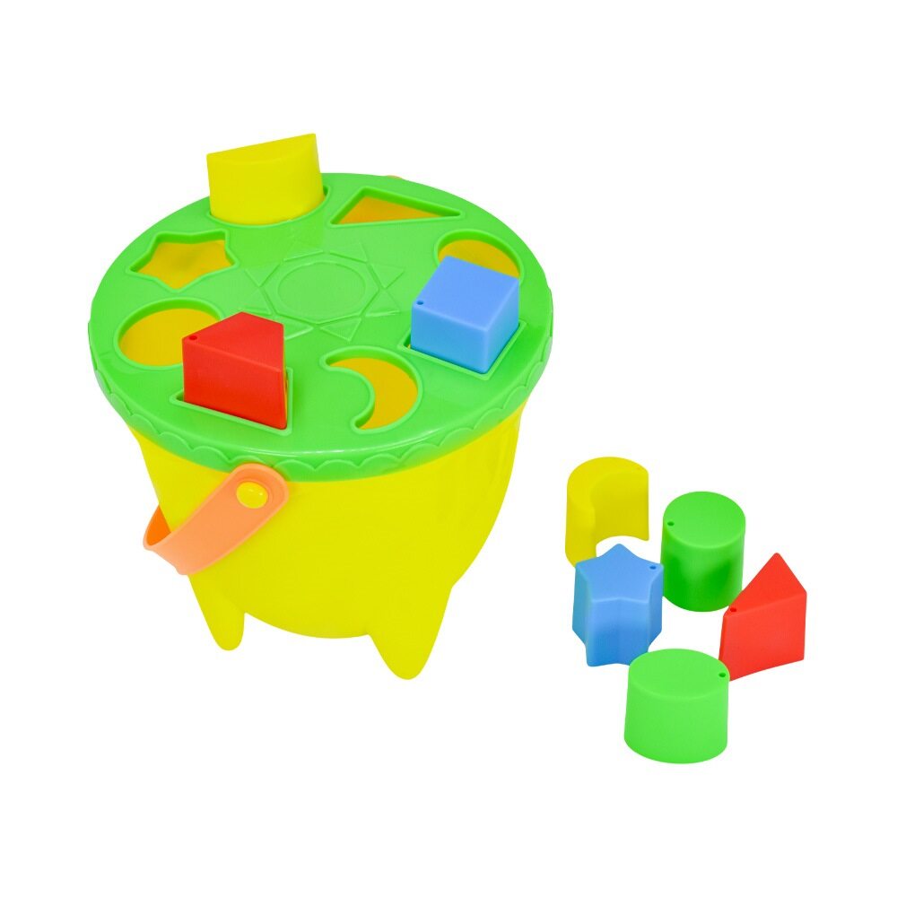 Balde Clasificador con Bloques y Vasos Apilables Baby Mine img #2