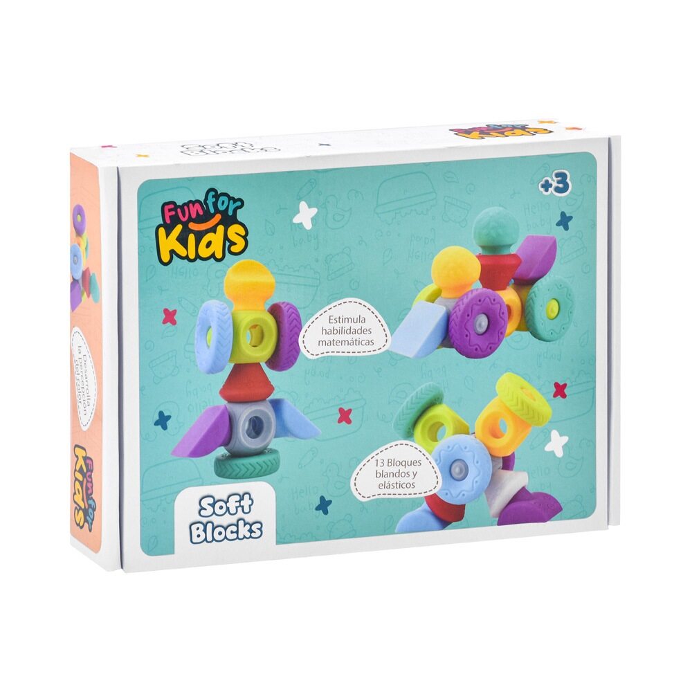 Bloques Blandos Armables 13 Piezas Fun For Kids img #6