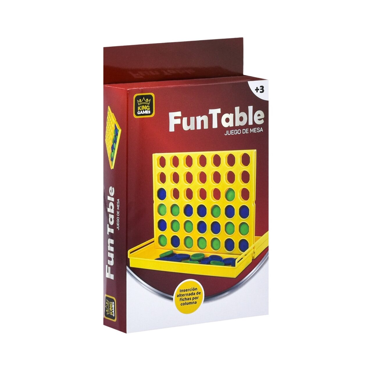 Juego 4 en Línea Tablero Inclinable King Games img #1