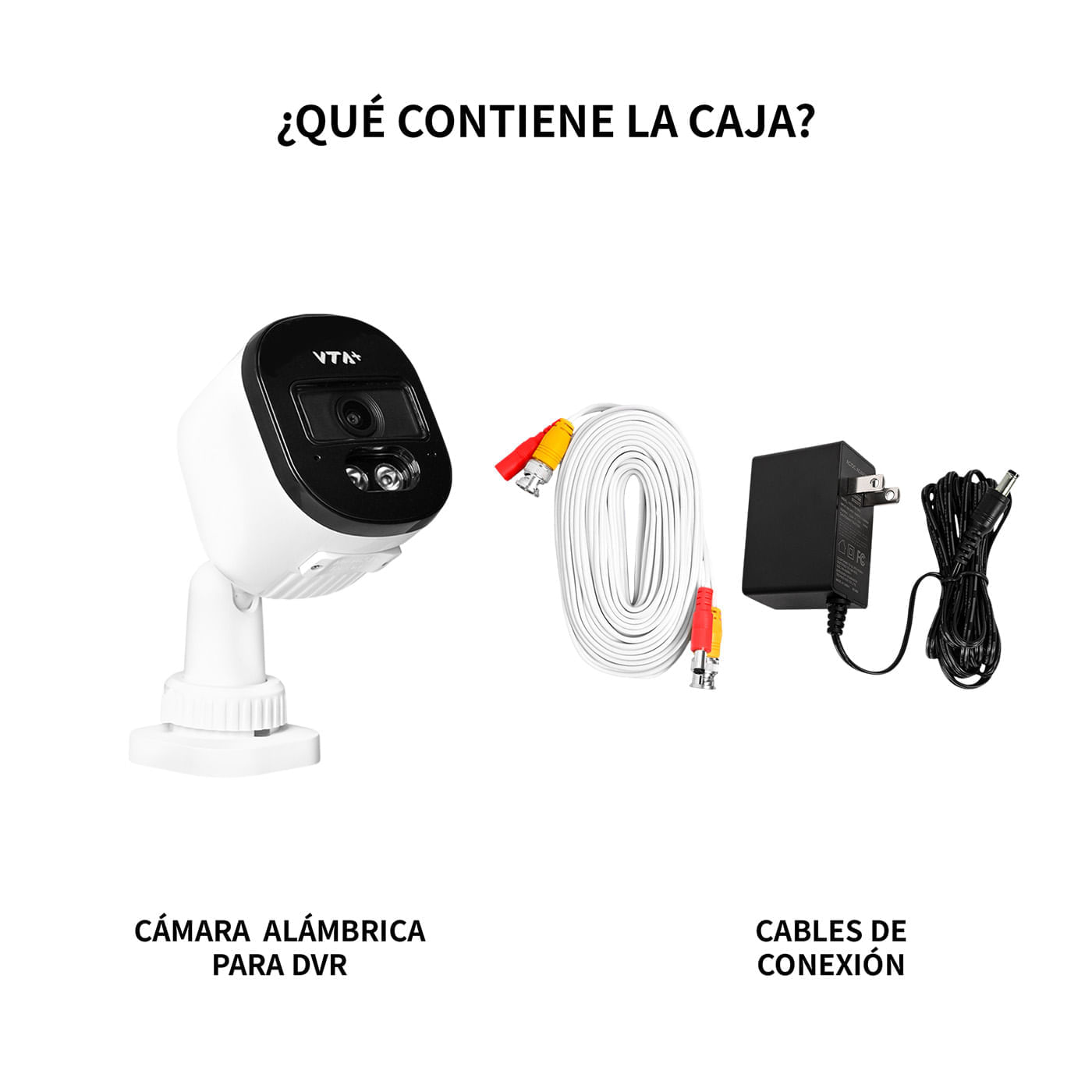 Cámara 2K para DVR Alámbrico VTA+ Cable 18m IP65 img #6