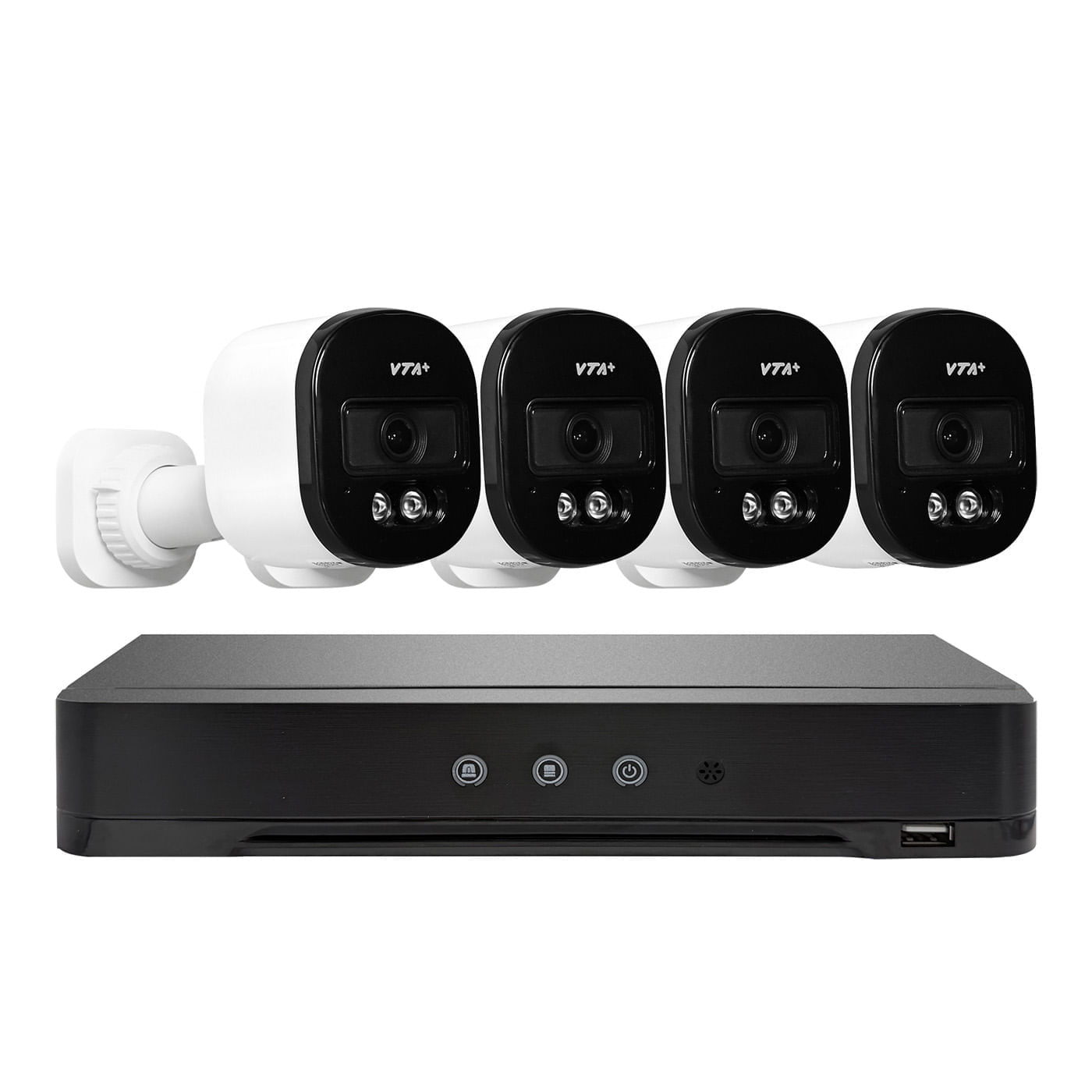 Kit DVR con 4 Cámaras Alámbricas VTA COSSMY Pro 2K 1TB img #1