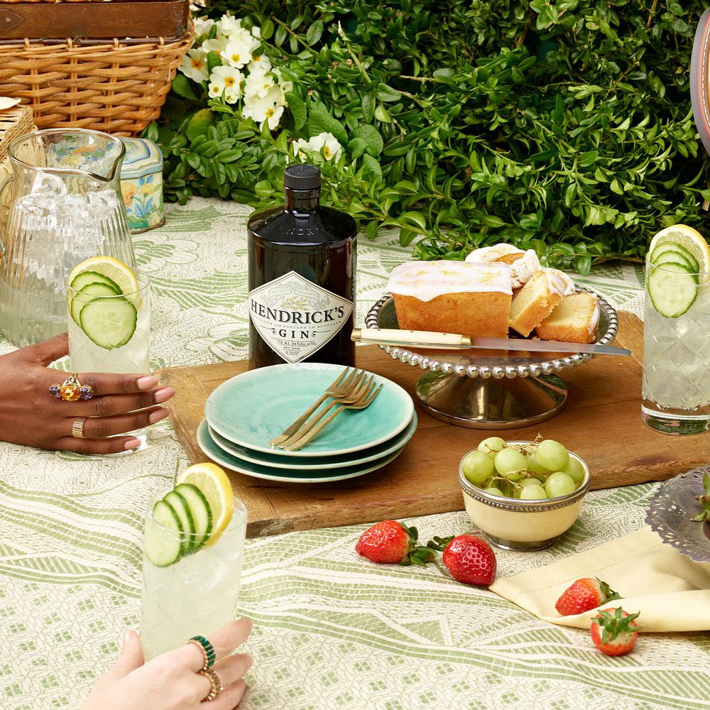 Ginebra HENDRICKS Con rosas y pepinos (750  ml) img #4