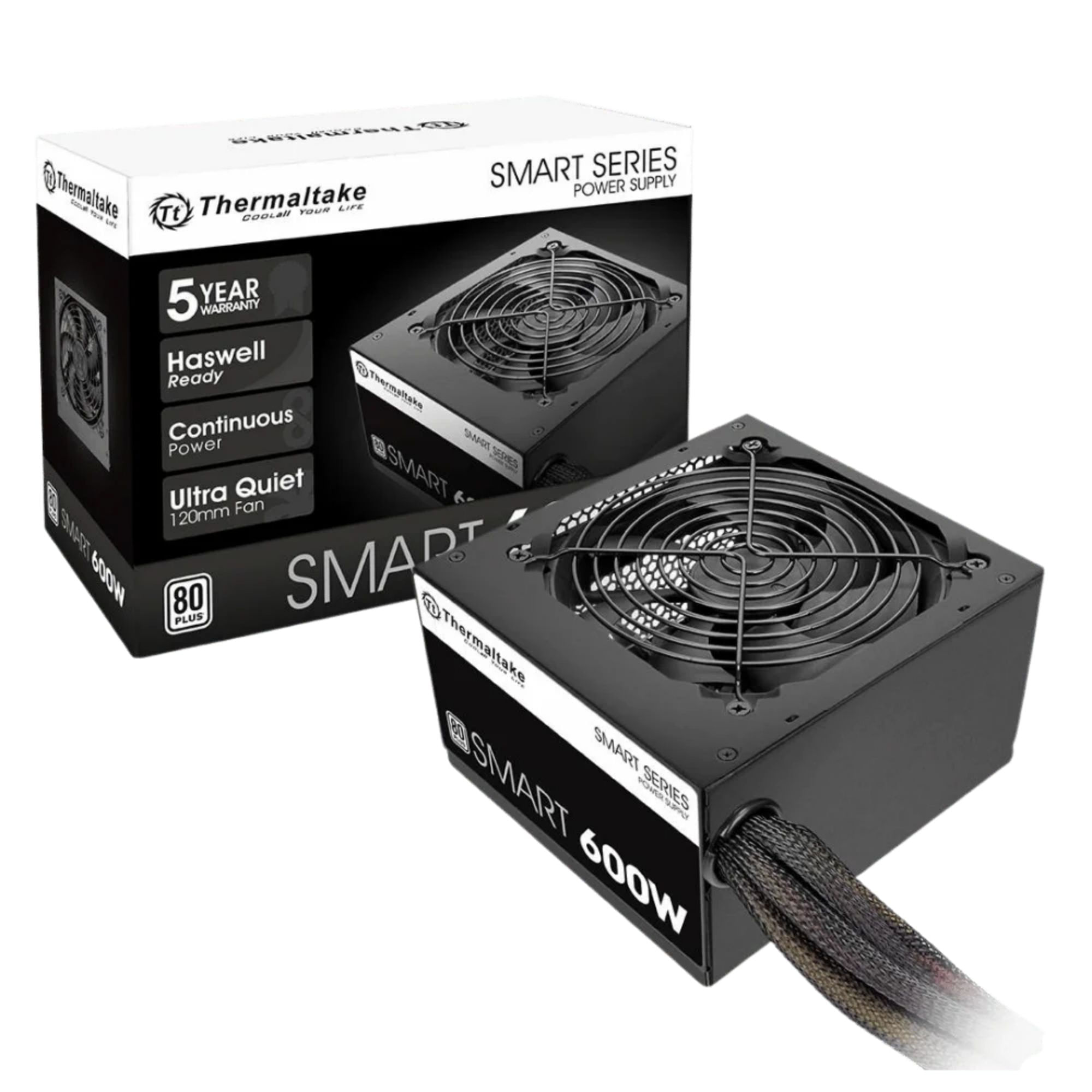 Fuente Thermaltake Smart 600w 80plus White Ps-Spd-0600npcwus-W img #1