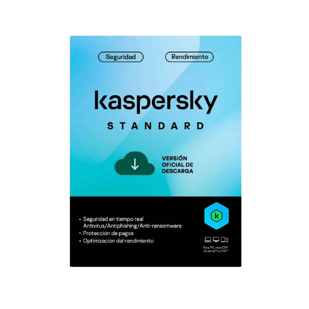 Licencia Kaspersky Antivirus 1 Usuario Virtual img #1