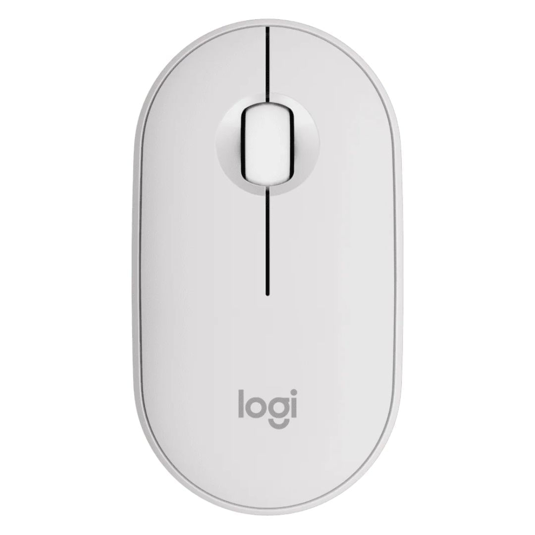 Mouse Logitech M350s Inalámbrico Pebble 2 Blanco img #1