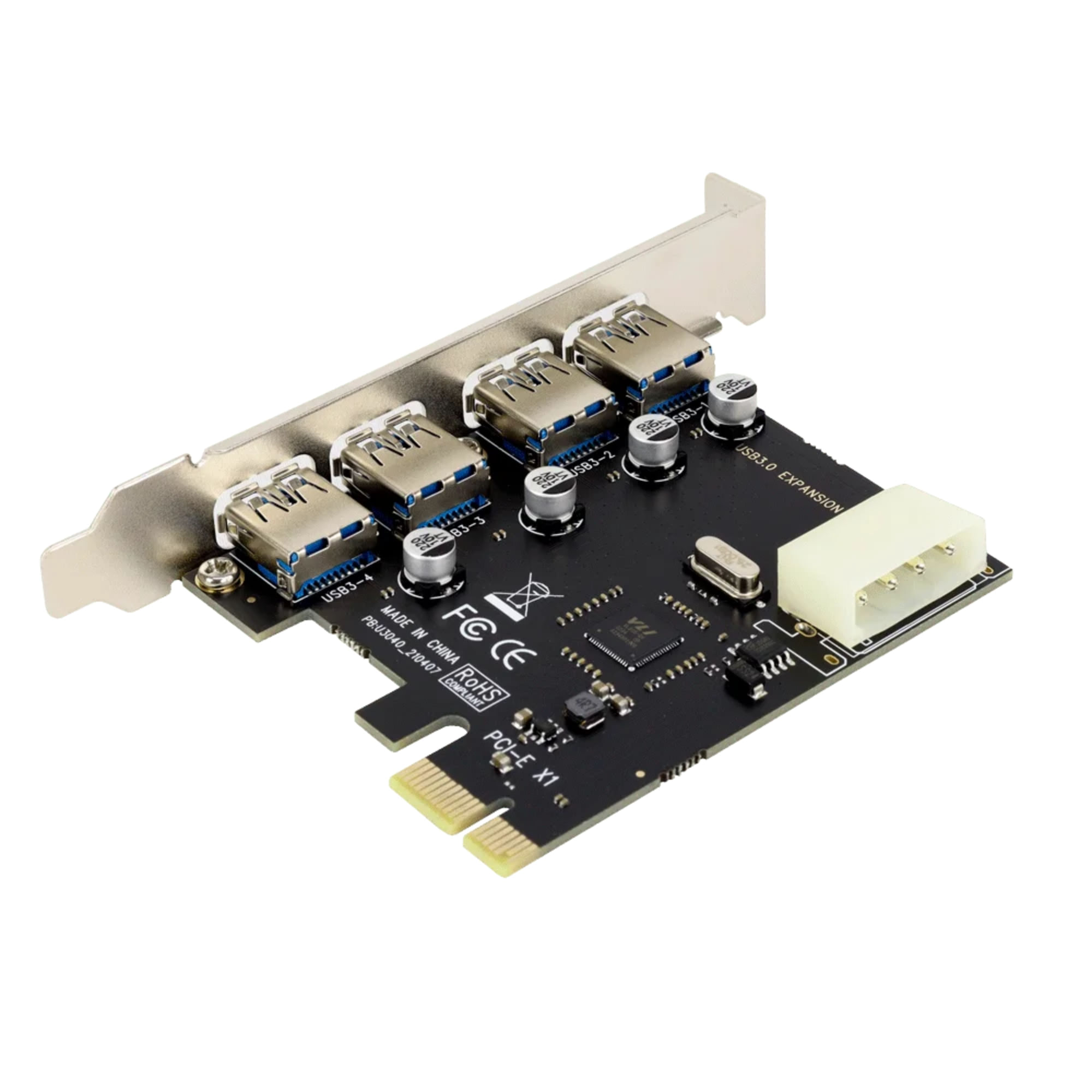 Tarjeta Pci Express X4 Usb 3.0 img #1