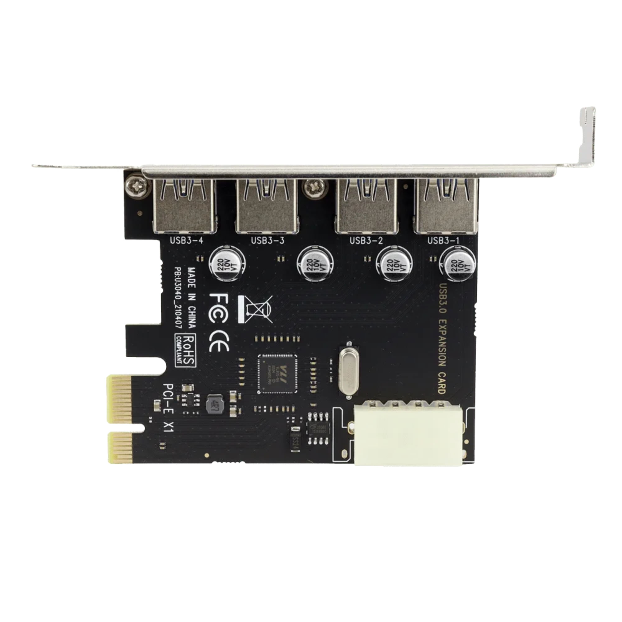 Tarjeta Pci Express X4 Usb 3.0 img #4