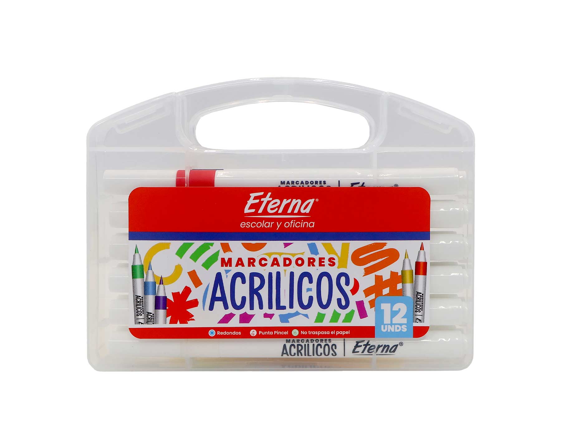 Marcadores Acrílicos Punta Pincel Eterna img #1