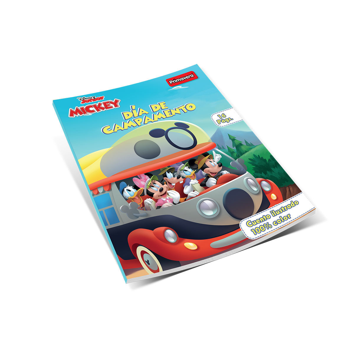 Cuento Ilustrado Mickcey Mouse 24 pags. - Día de Campamento img #1