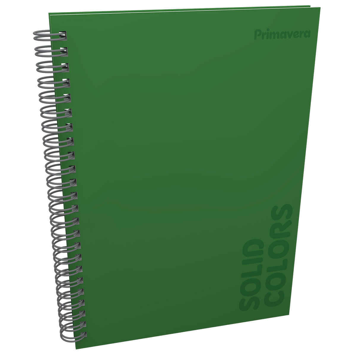 Cuaderno Argollado Pasta Dura  Solid Colors Hombre Grande Verde img #1