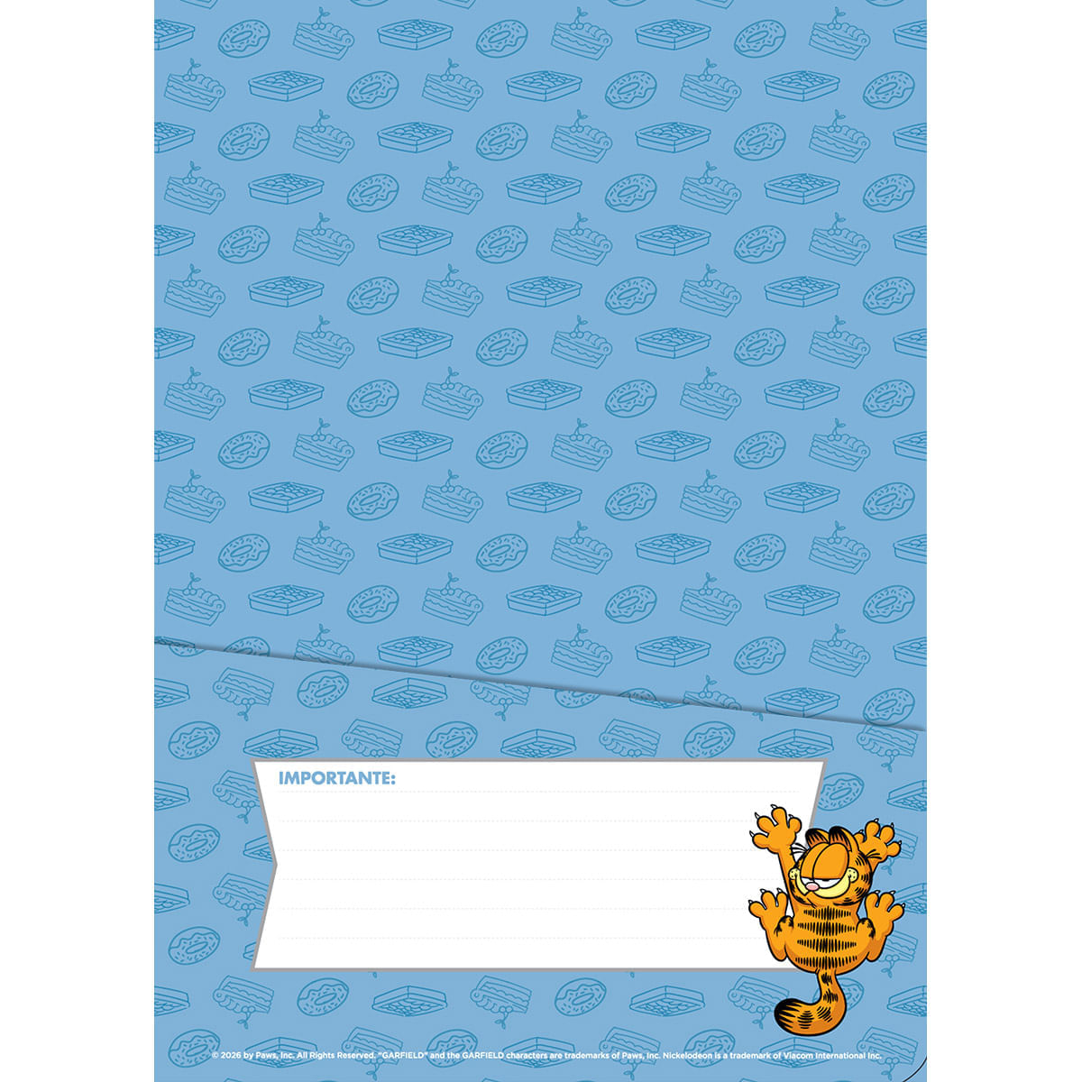 Cuaderno Argollado Pasta Dura  Garfield Best Buds img #4
