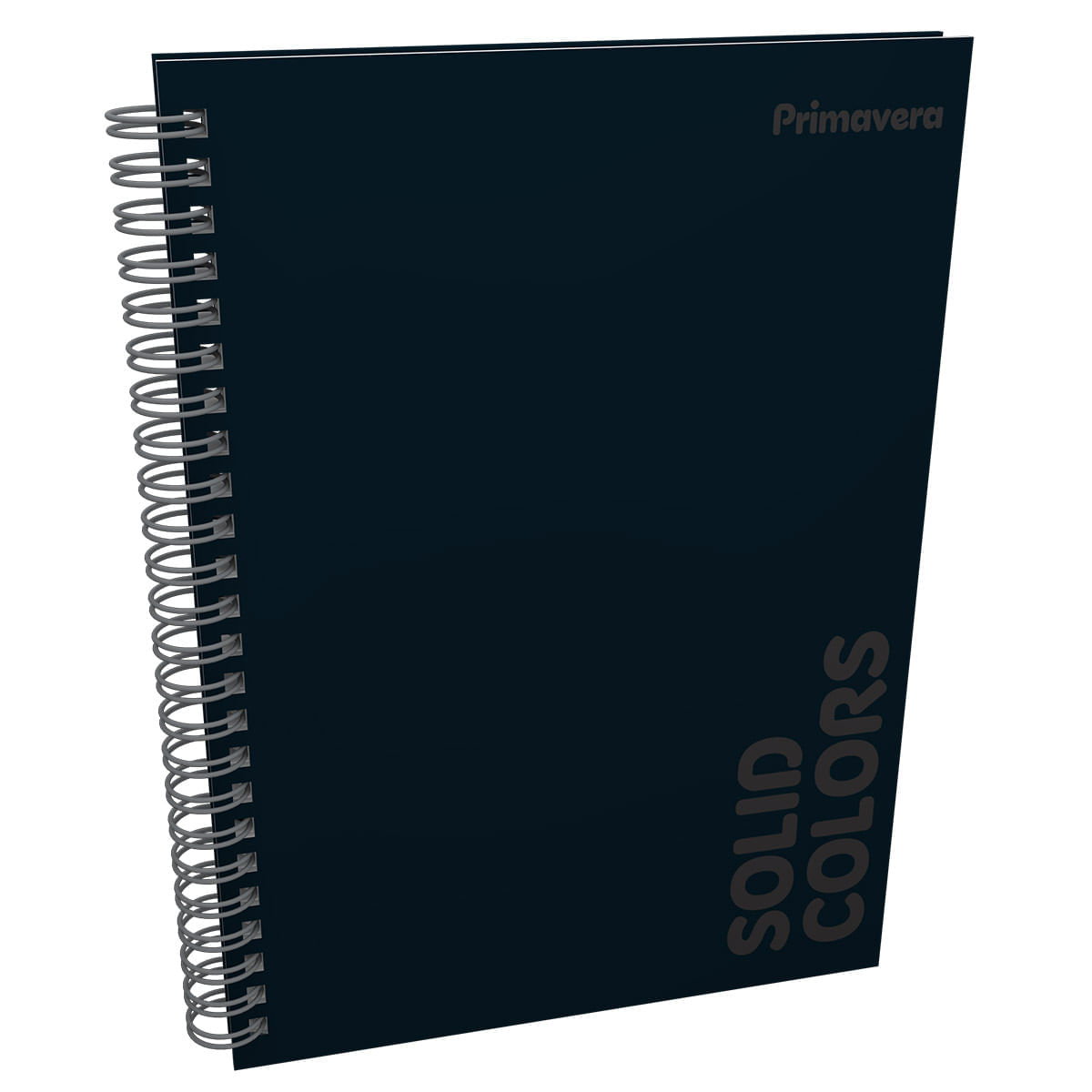 Cuaderno Argollado Pasta Dura  Solid Colors Hombre Grande Negro img #1
