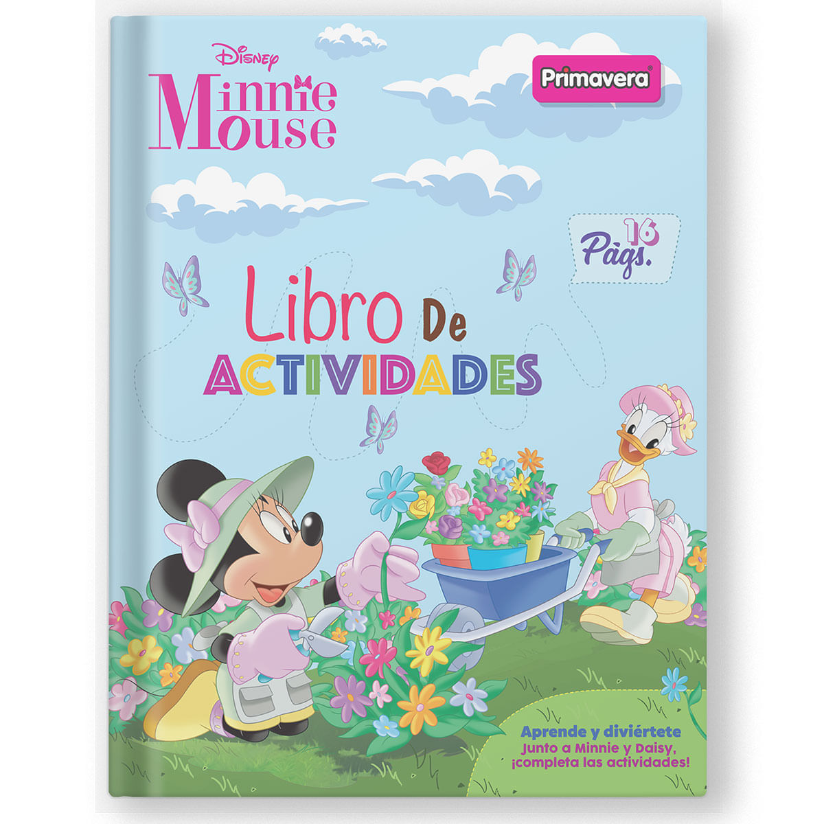 Libro de Actividades Minnie Mouse 16 pags. - Minnie y Daisy Cultivando Flores img #1