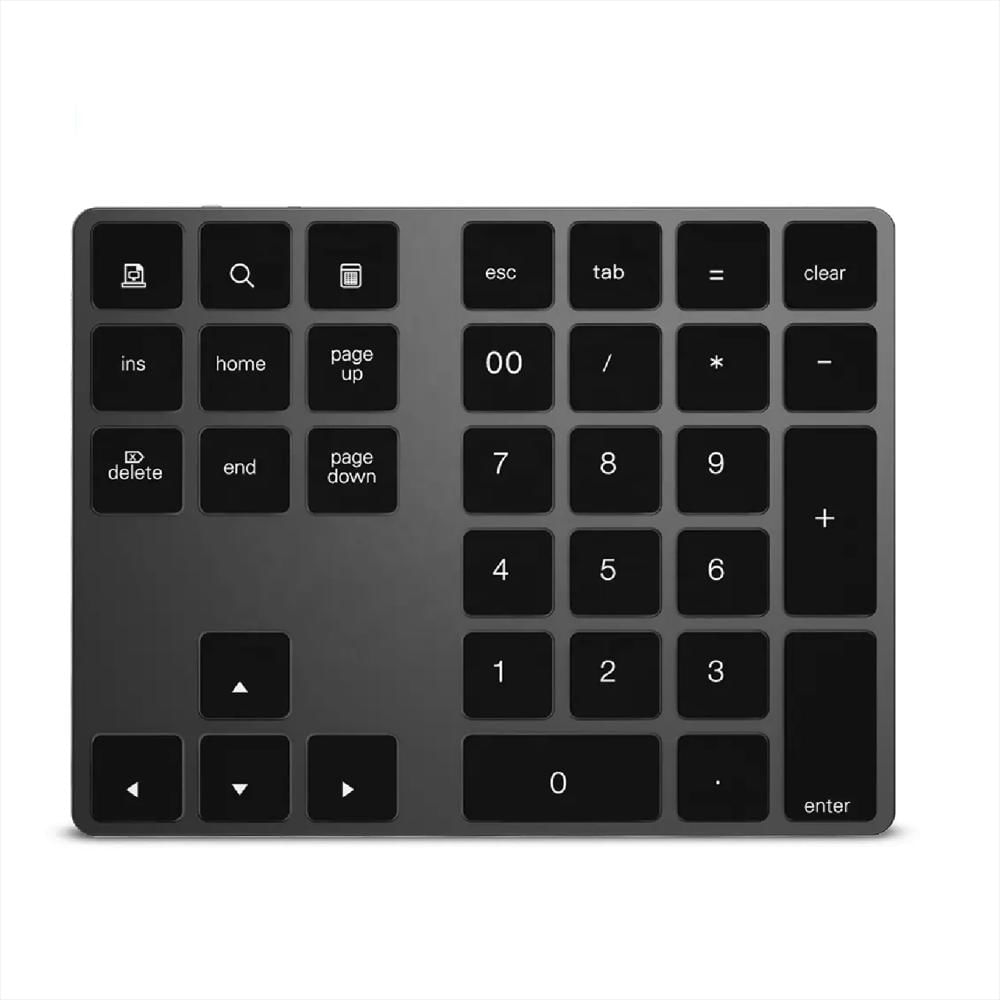 Teclado Numerico Inalambrico Bluetooth Recargable Windows Macos Ios Android img #1