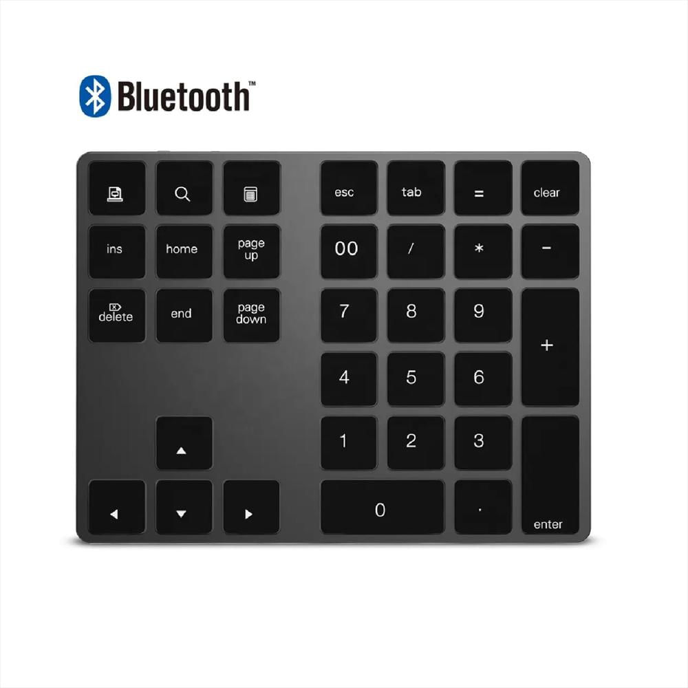 Teclado Numerico Inalambrico Bluetooth Recargable Windows Macos Ios Android img #2