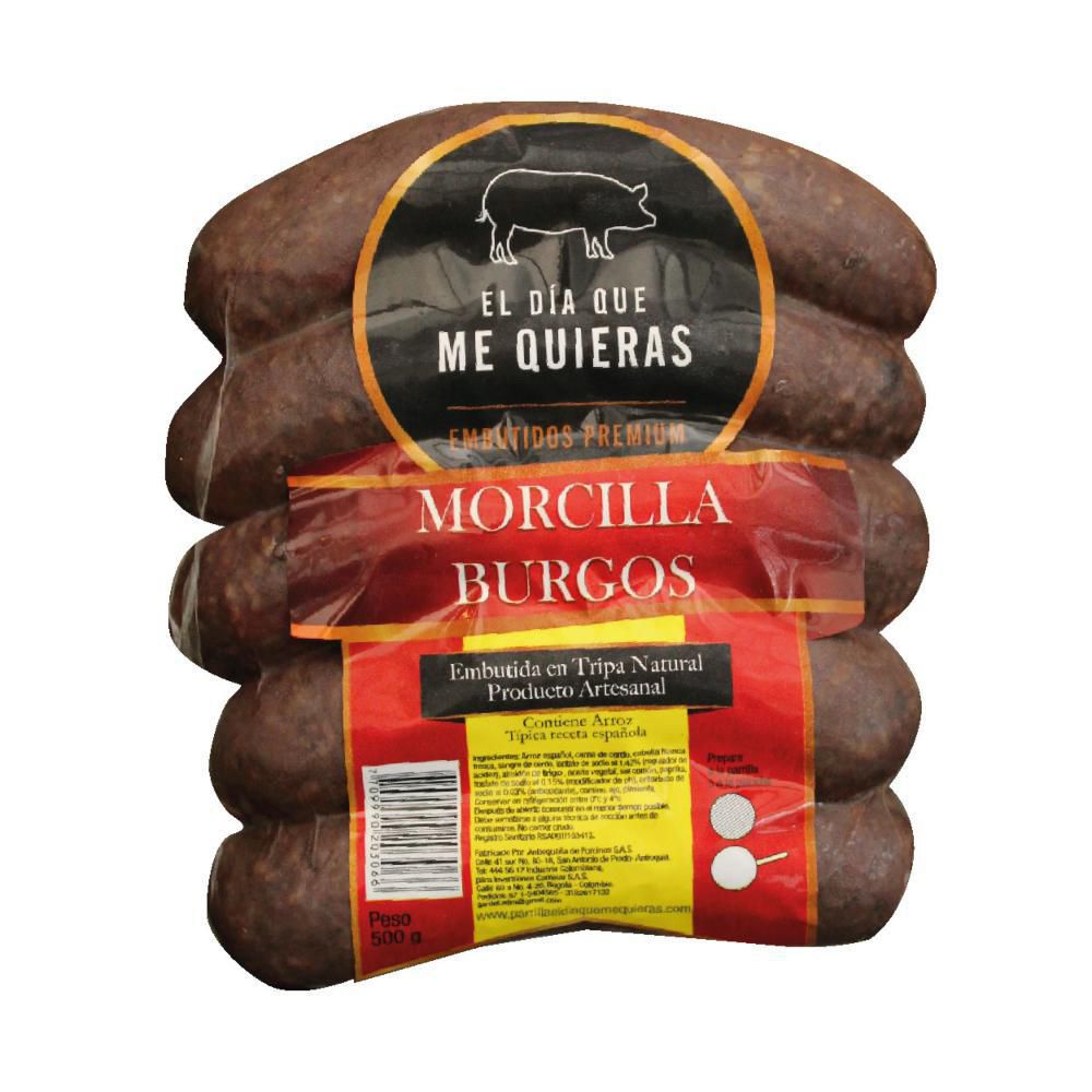 Morcilla EL DIA QUE ME QUIERAS burgos (500  gr) img #1