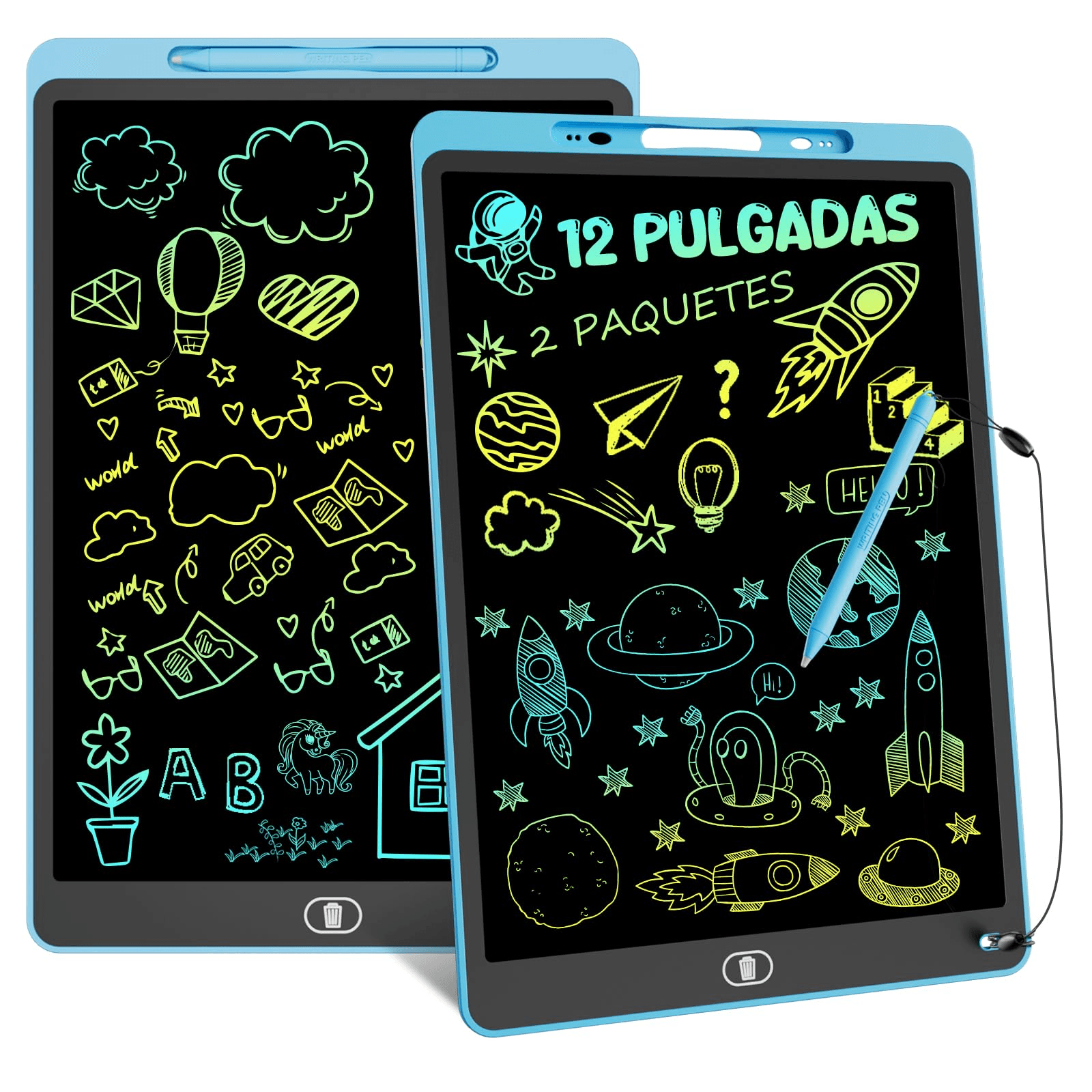 Tablero Mágico Tablero De Notas Lcd Dibujo Y Escritura img #2