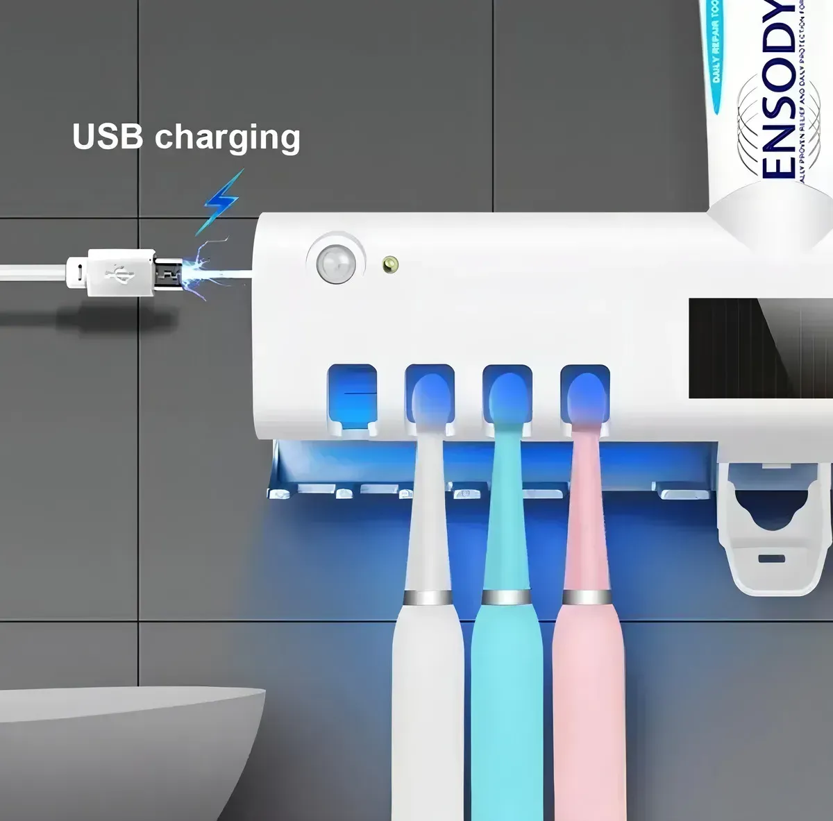 Soporte Esterilizador Cepillos Dispensador img #3