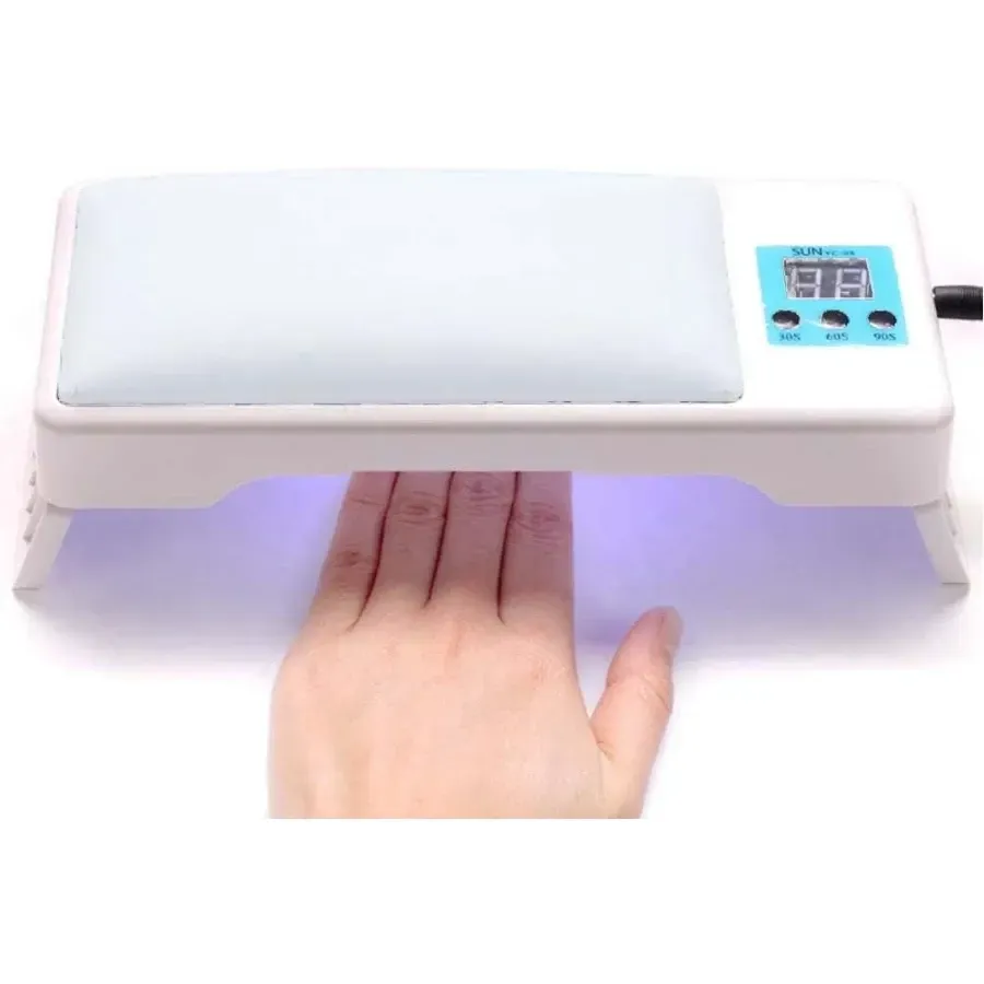 Cojin Reposa Manos Con Lampara Led Unas img #1