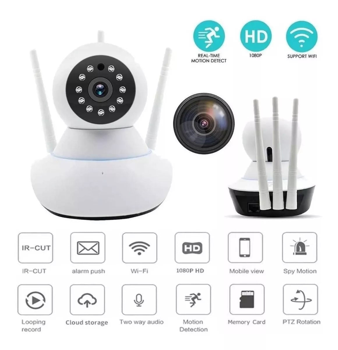 Camara de Seguridad WiFi Vision 360 img #3