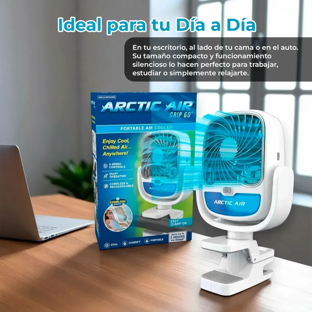 Ventilador Portatil Aire Airtic Carro img #4