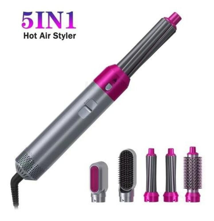 Cepillo Eléctrico 5 en 1 – Secador y Alisador de Cabello img #6