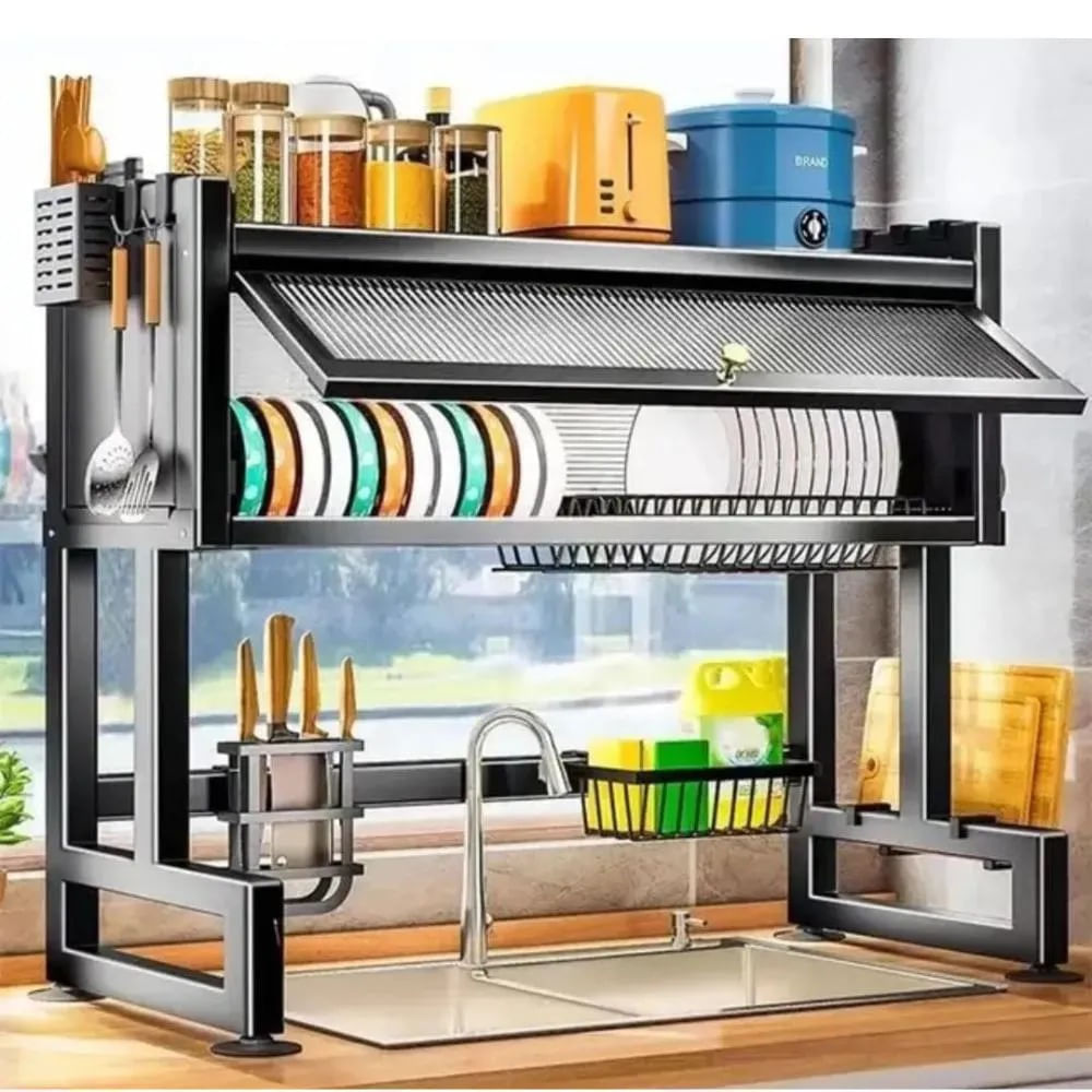 Escurridor Platos Cocina Fregadero Con Gabinete Multifuncion img #7