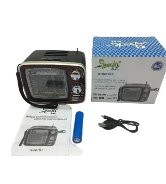 Radio Retro Carga Celulares, Bluetooth, Usb,sd, Aux, Am, Fm, Sw img #7