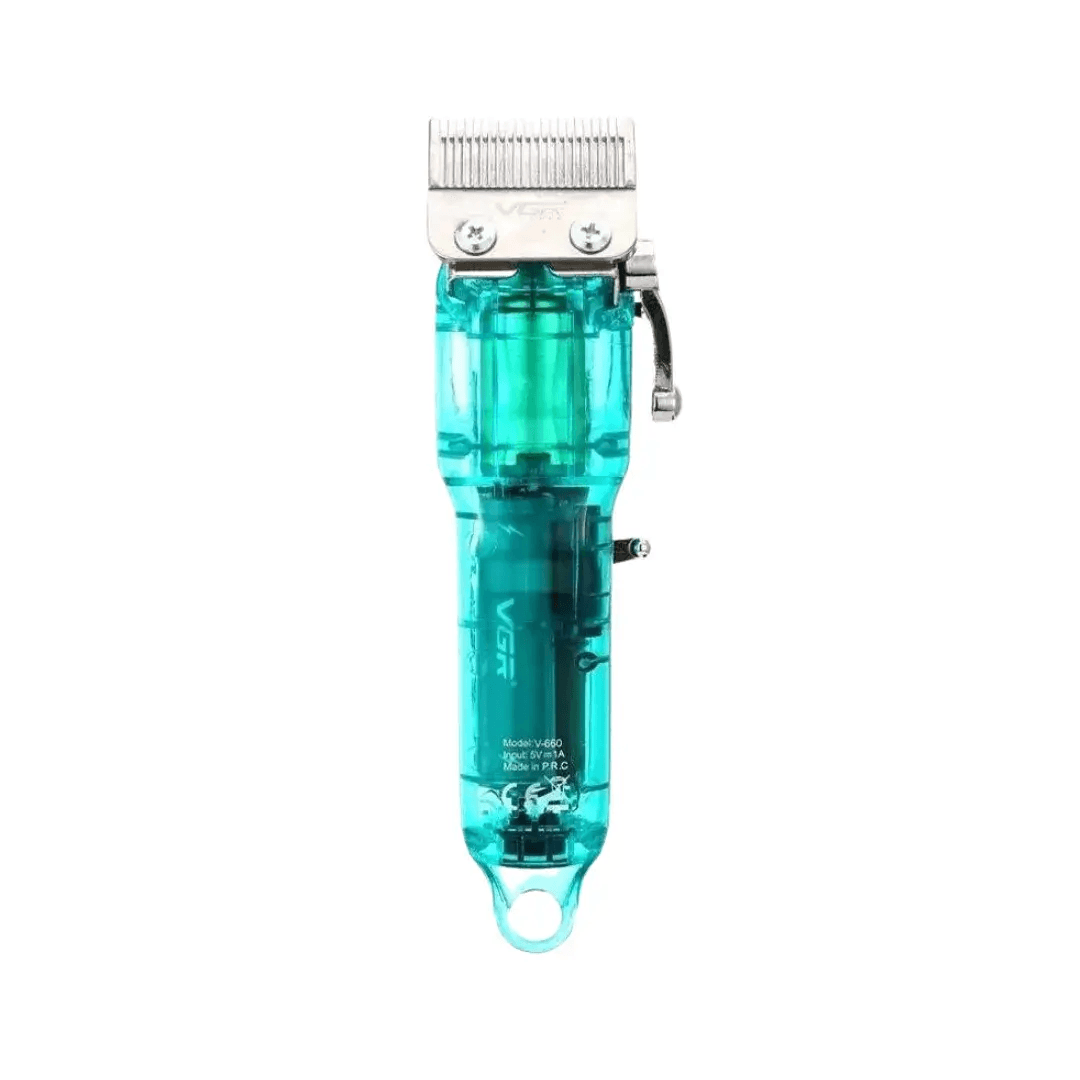 Máquina cortadora de Cabello, Barba, Corporal, Piernas, Axilas. Recargable VGR V-660 Original - Green img #4