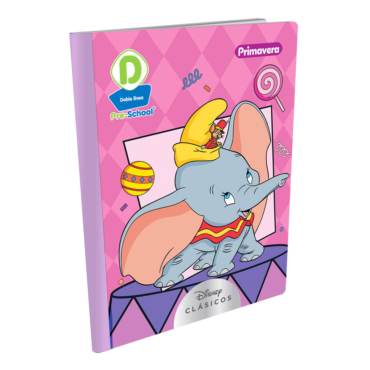 Cuaderno Cosido Pre-School D Dumbo Dumbo y Timoteo img #1