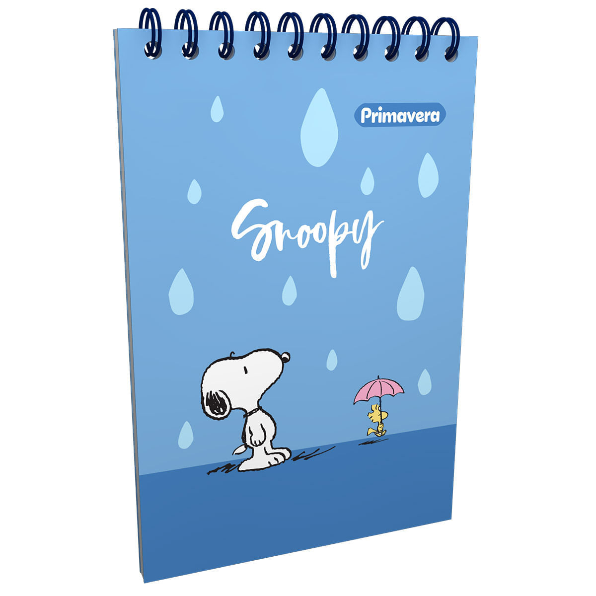 Cuaderno Vertical  Snoopy Lluvia img #1