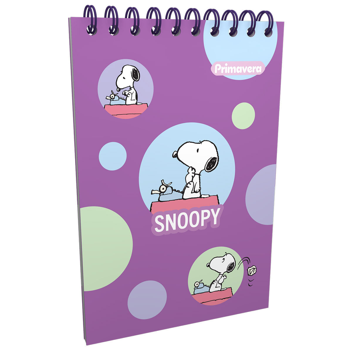 Cuaderno Vertical  Snoopy Escritor img #1