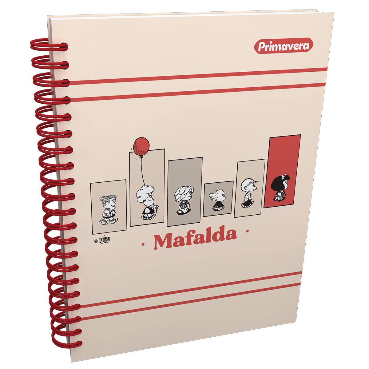 Cuaderno Argollado  Mafalda y sus Amigos img #1