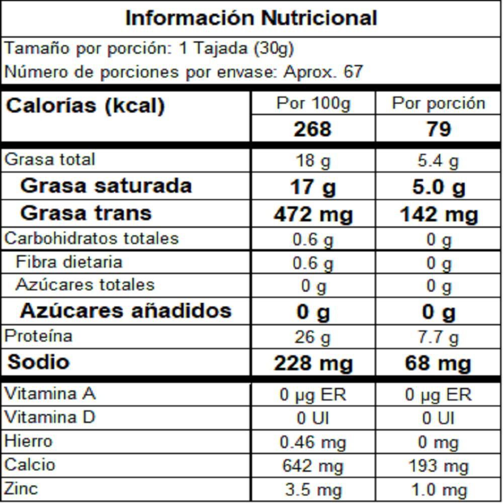 Queso DONA LECHE pera tajado img #3