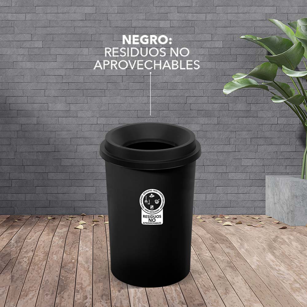 Papelera Evo 50 Litros Manejo Residuos img #1