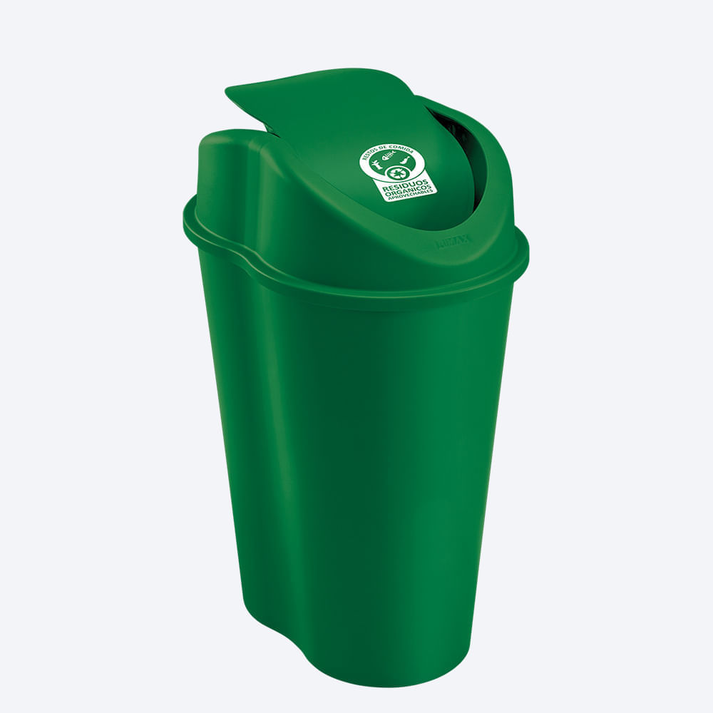 Papelera Style Tapa Vaiven 25 Litros img #2