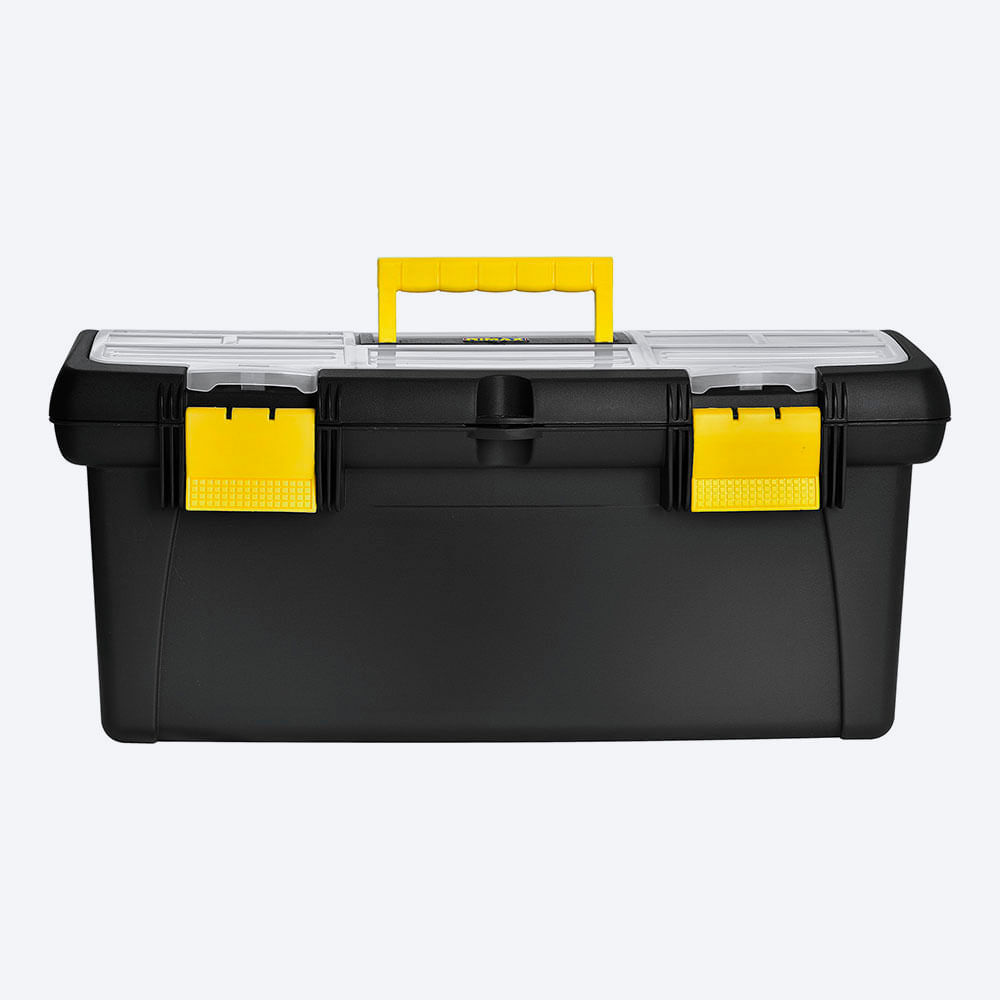 Caja Herramientas 22" con Tapa Organizadora Cerradura Plástica img #4