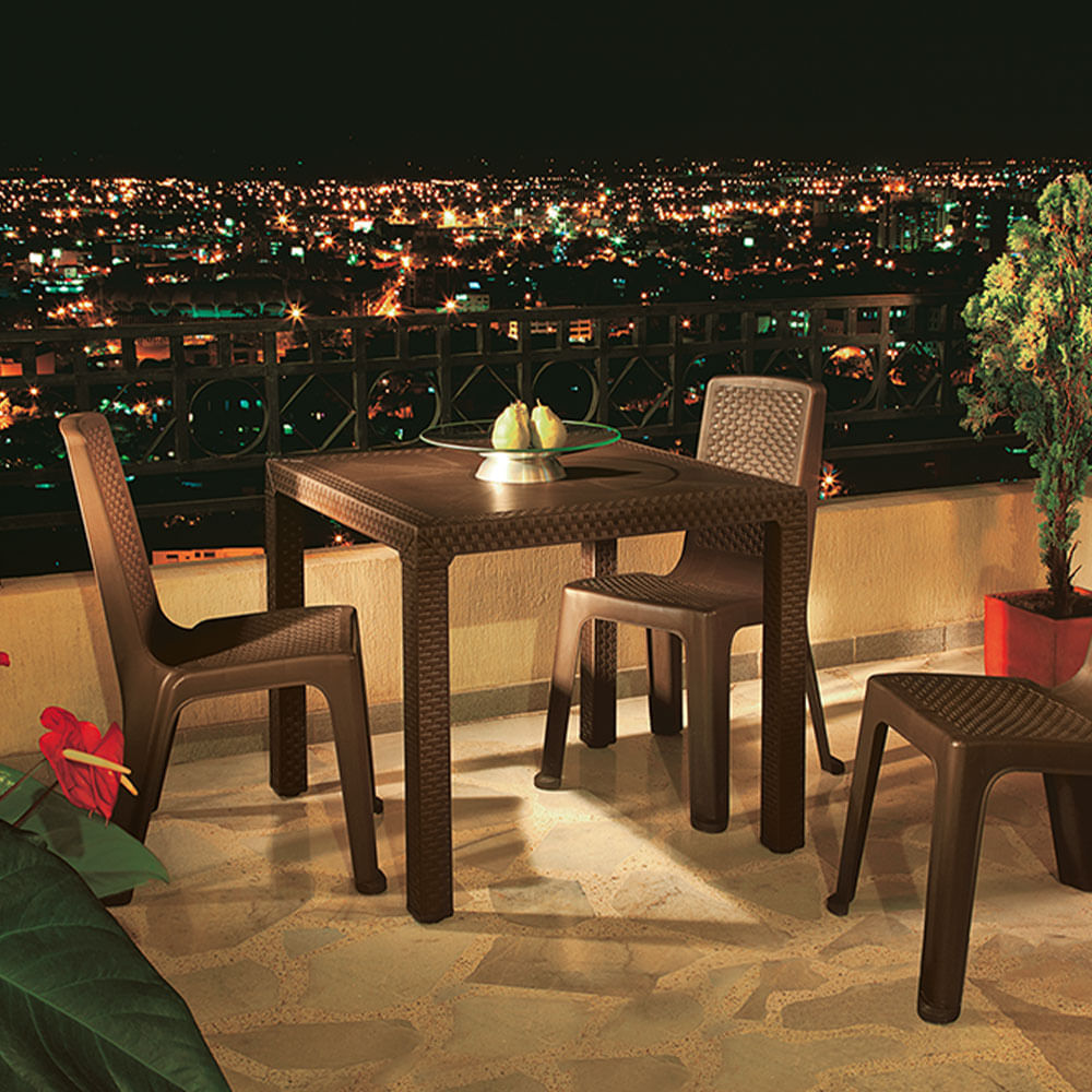 Combo Comedor Eterna, 1 Mesa,  4 Sillas Sin Brazos, Paga 5 Lleva 6 Comedores img #2