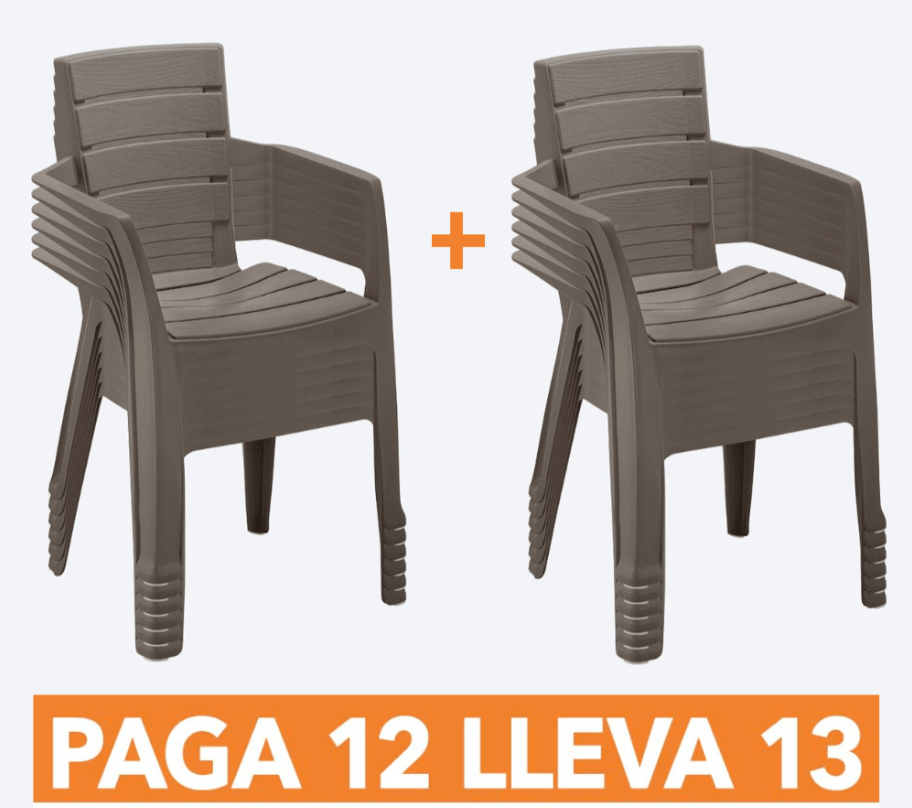 Silla Barú Con Brazos Paga 12 Lleva 13 img #1